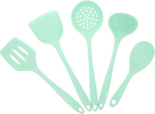 Silicone Cooking Utensil with Non-slip Handle
