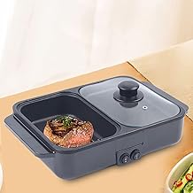 Portable Electric Grill and Hot Pot for Indoor Cooking