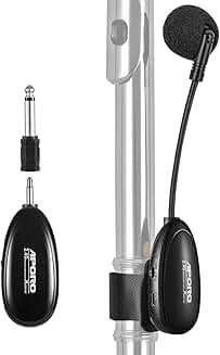 Wireless Microphone for Flute and Instruments