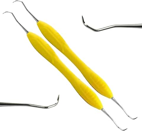 Professional 2-Piece Micro Sickle Scaler Dental Tool Set