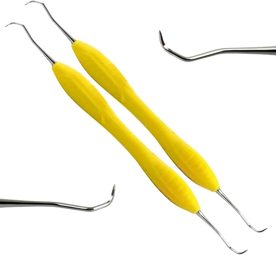 Professional 2-Piece Micro Sickle Scaler Dental Tool Set