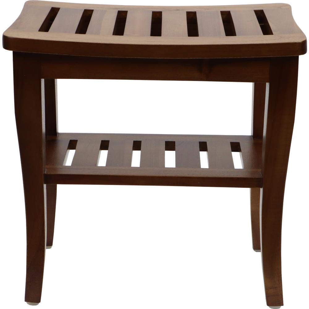 Teak Petite Seat Shower Bench