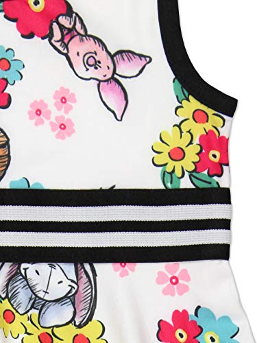 Minnie Mouse Daisy Duck Winnie The Pooh Piglet Tiger Baby Girls Toddler Fit and Flare Ultra Soft Dress