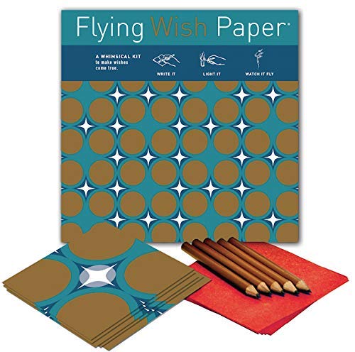 Holiday Flying Wish Paper Kit, 7x7 inches