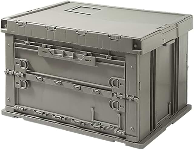 Foldable 75L Storage Box for Picnic, Home, Office
