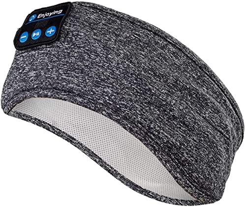 Wireless sleep and sports headband with HD stereo speakers