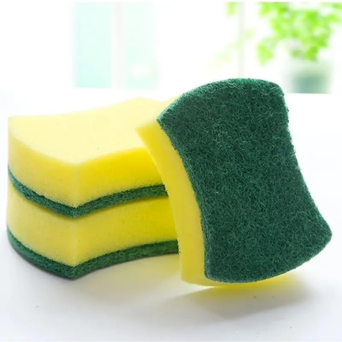 MODAIO-10pcs Kitchen Cleaning Sponge, Cutlery Eco-Friendly Anti-Scratch, Scrub Sponge