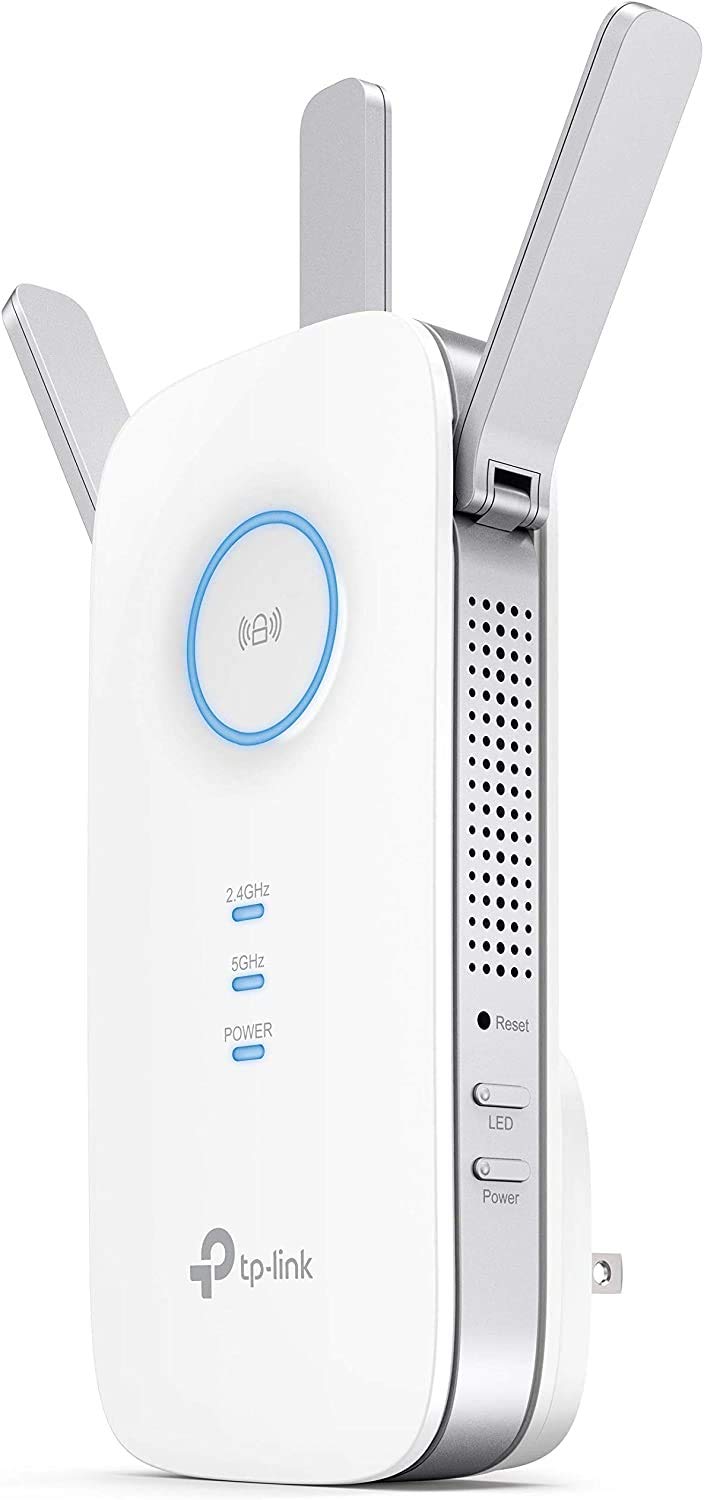 AC1750 WiFi Extender (RE450), PCMag Editor's Choice, Up to 1750Mbps, Dual Band WiFi Repeater, Internet Booster, Extend WiFi Range further