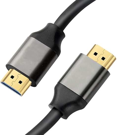 50Ft 8K HDMI Cable, High Speed, Gold Plated, Version 2.1