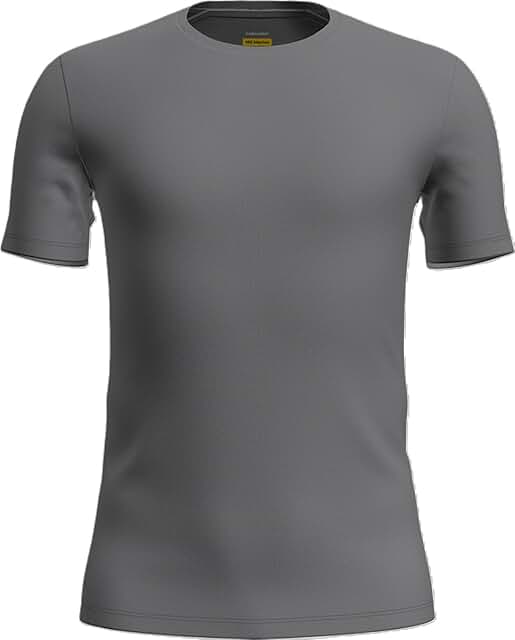 Men's Merino Short Sleeve Crewe T-Shirt, Large