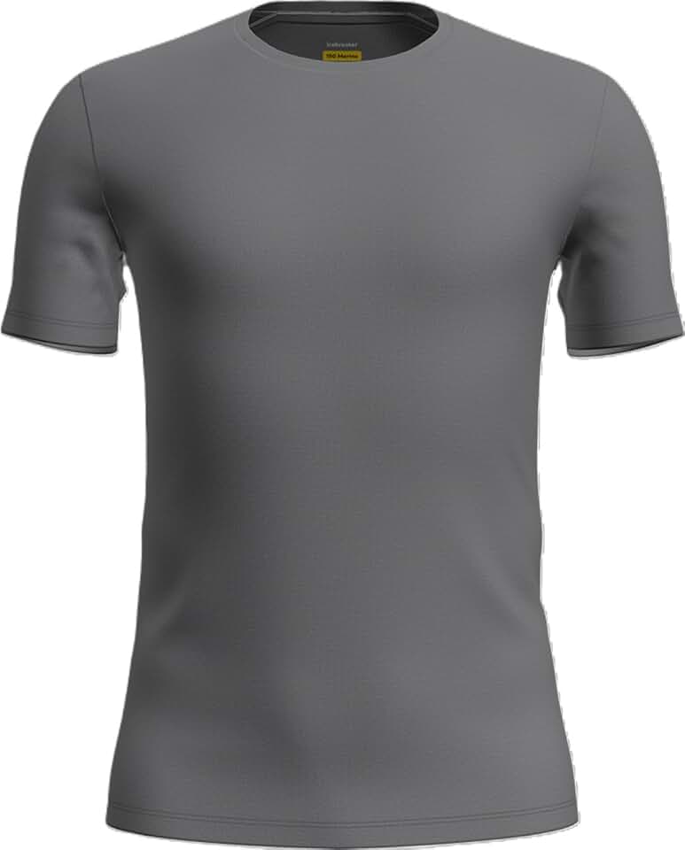 Men's Merino Short Sleeve Crewe T-Shirt, Large