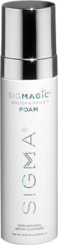 Foam Makeup Brush Cleaner Solution, 6.76 fl oz