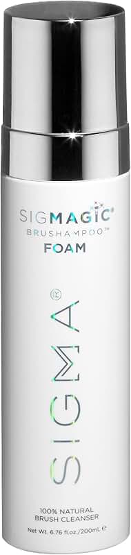 Foam Makeup Brush Cleaner Solution, 6.76 fl oz