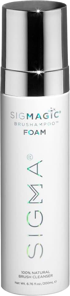 Foam Makeup Brush Cleaner Solution, 6.76 fl oz