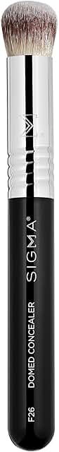 Domed Concealer Brush for Under Eye Makeup