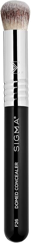 Domed Concealer Brush for Under Eye Makeup