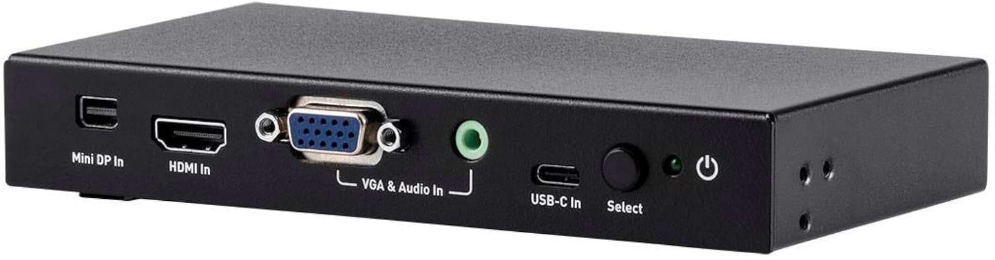4K HDMI Converter with VGA, DisplayPort, USB-C, and Audio