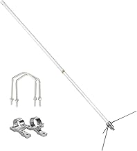 Dual-Band 144/430MHz Base Antenna with 7.2 dBi Gain