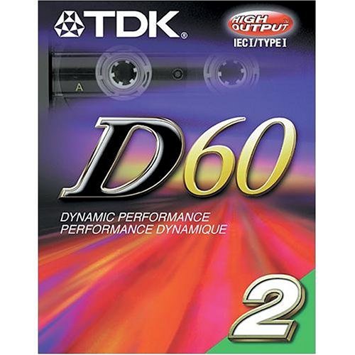 IEC I/Type 1 D60 Dynamic Performance 60-Minute Cassette (2 pack)