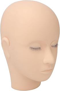 Silicone Lash Practice Head for Makeup and Eyelash Training