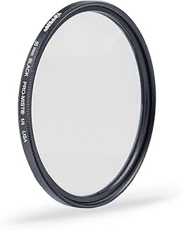 55mm Black Pro-Mist 1/4 Filter for Portraits and Video