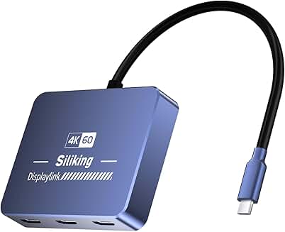USB-C to Triple Display Docking Station with 4K Support