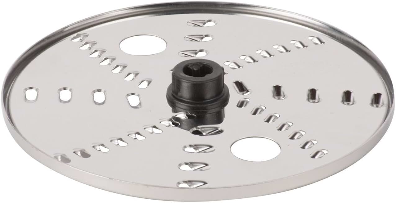 Food Processor Reversible Shredding Disc, Silver