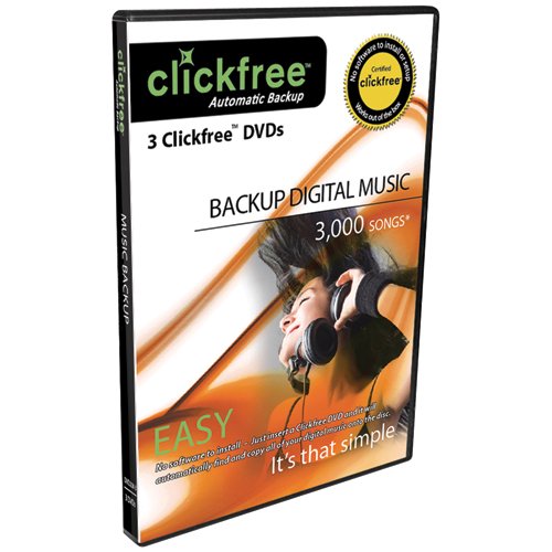 Automatic Backup DVD Music Edition DVD200-3, 3-Pack