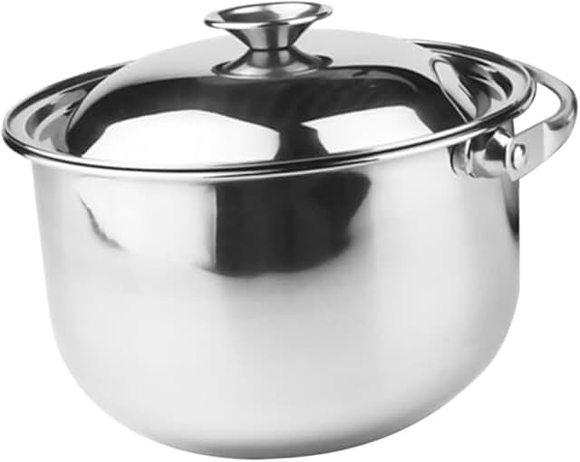 Stainless Steel Soup Pot Lid with Handle