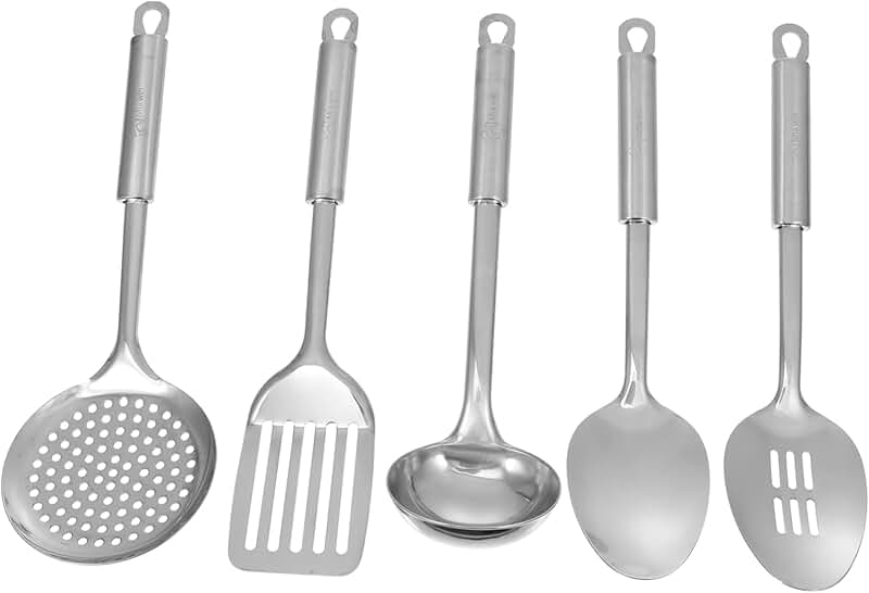 5-Piece Stainless Steel Kitchen Utensil Set