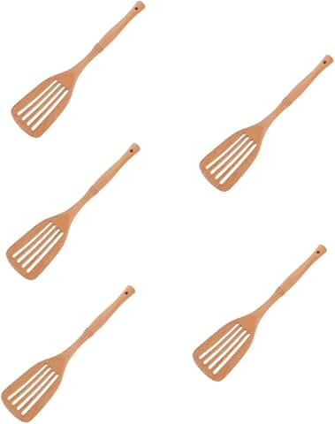 Wooden Kitchen Spatula with Ergonomic Handle