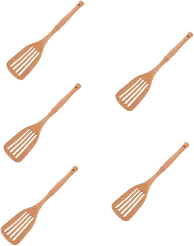 Set of 7 Handmade Sheesham Wood Cooking Spoons