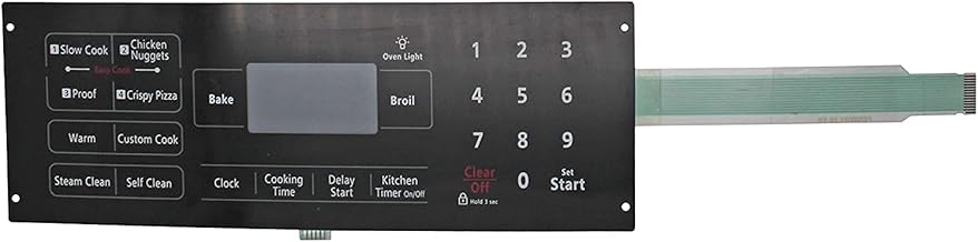 Upgraded Membrane Switch Touchpad for Oven