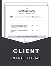 Client Intake Form for Spa and Beauty Services