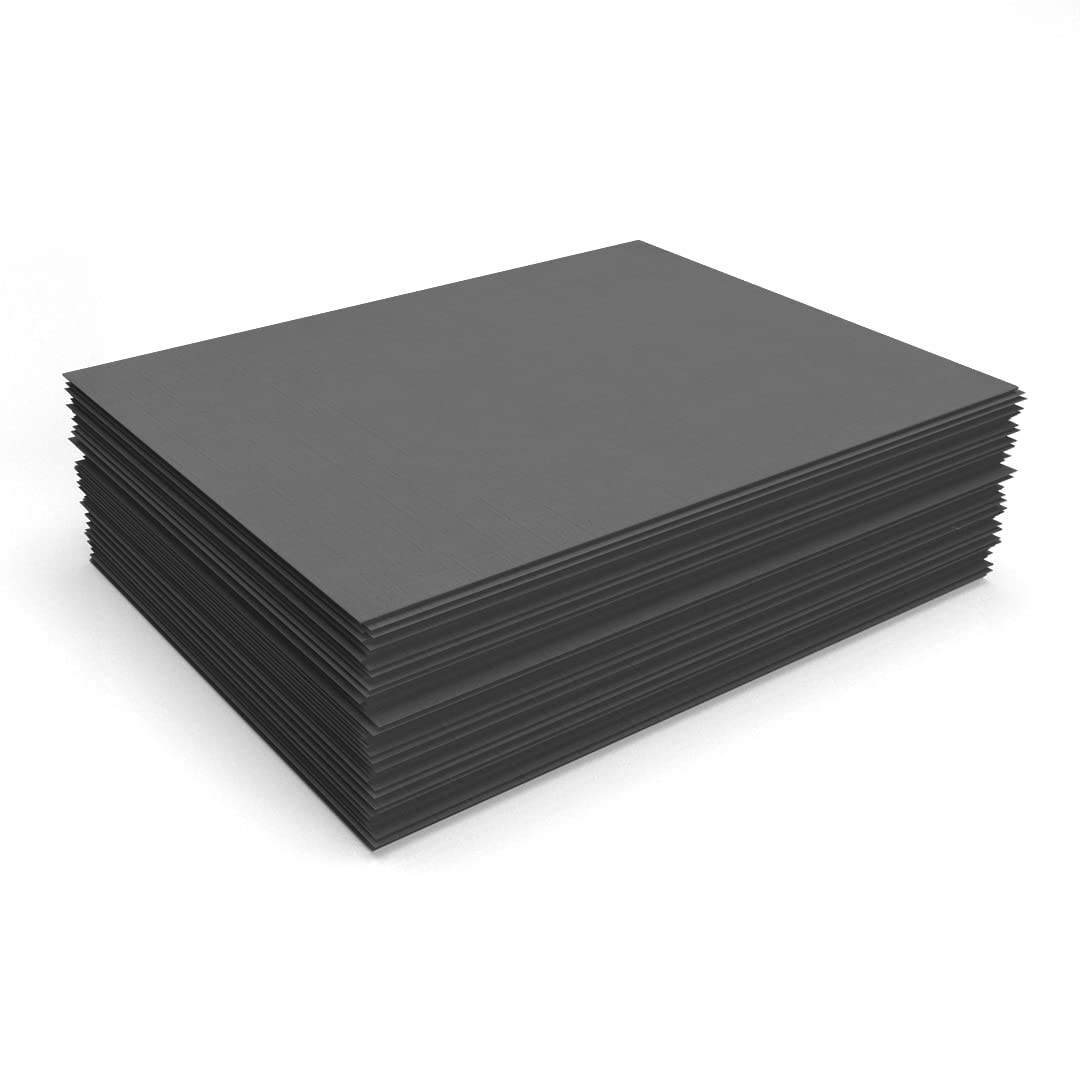 Sterling Gray Linen Cardstock, 8.5 x 11, 50 sheets