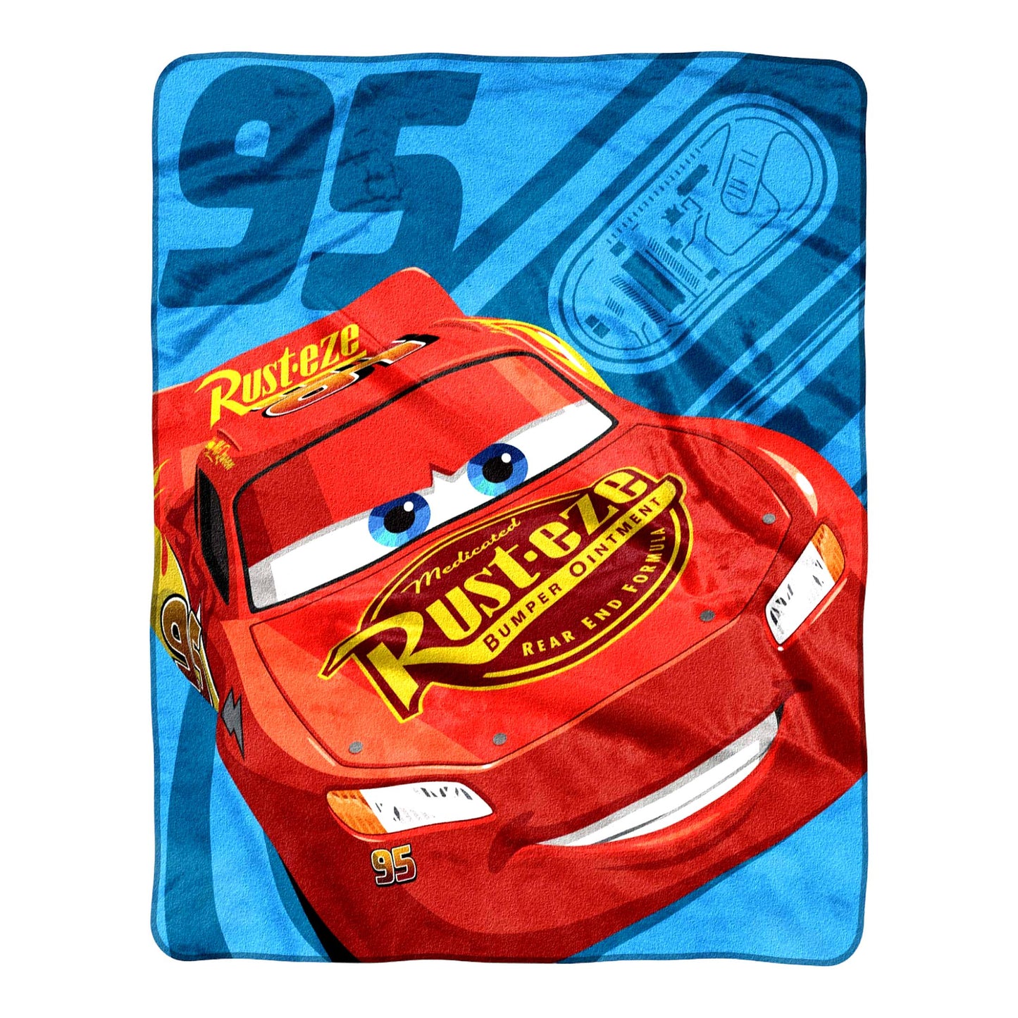 Speedster's Cozy Fleece Throw Blanket - 40x50 Inches
