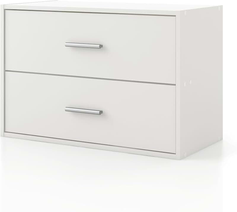 Stackable Wooden Storage Drawers for Home and Office