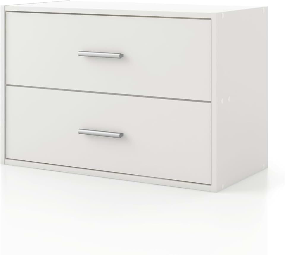 Stackable Wooden Storage Drawers for Home and Office