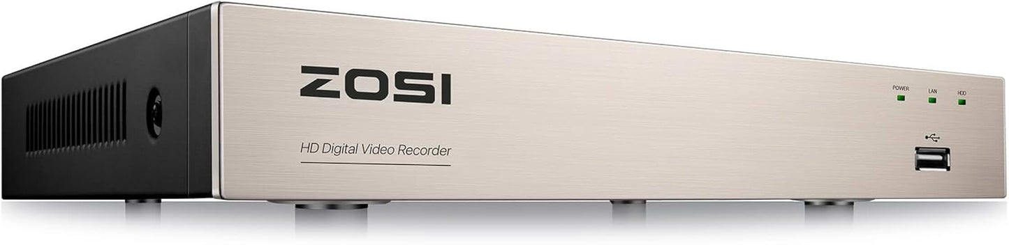 8-Channel 3K Lite CCTV DVR with AI Detection