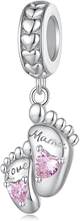 Mother's Day Silver Mom Pendant for Jewelry Gift