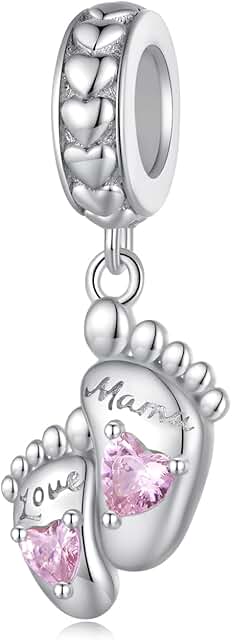 Mother's Day Silver Mom Pendant for Jewelry Gift