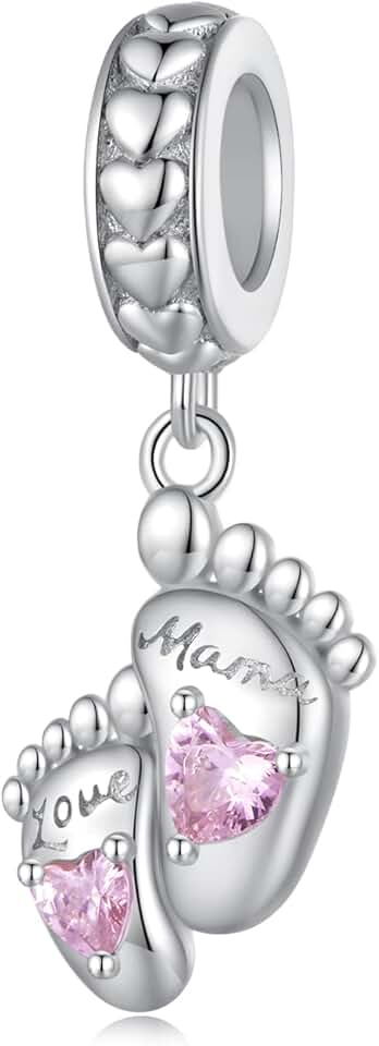 Mother's Day Silver Mom Pendant for Jewelry Gift