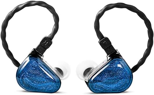 Dual Dynamic Driver Wired Earbuds for HiFi and Gaming