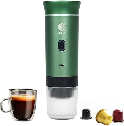 Portable Battery-Operated Espresso Coffee Maker for Travel