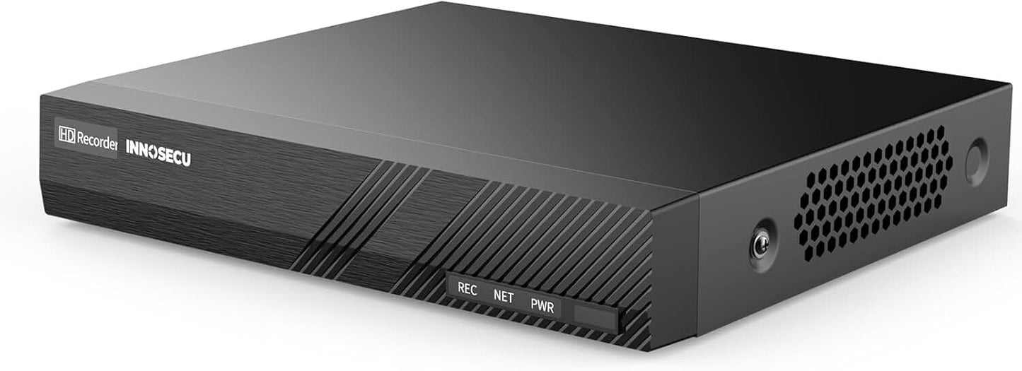 8-Channel 4K Network Video Recorder with Human/Vehicle Detection