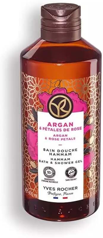 Nourishing Shower Gel with Argan and Rose Petals