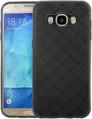 Rugged Slim Black Phone Case for Galaxy J5 2016