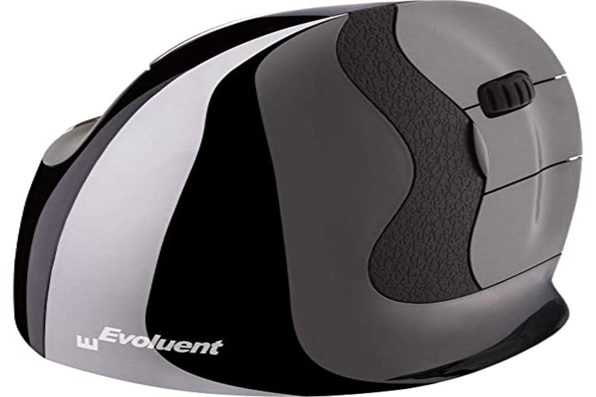 VerticalMouse (The Original Brand Since 2002) VMDLW Large Right Hand Ergonomic Mouse with USB Wireless Receiver