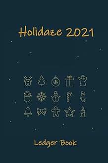 Large Ledger Book for Bookkeeping and Small Business