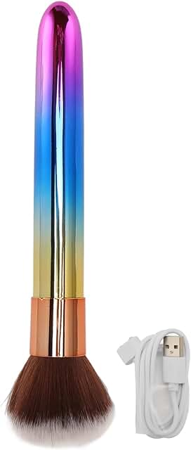 Rechargeable Waterproof Electric Makeup Brush for Soft Hair